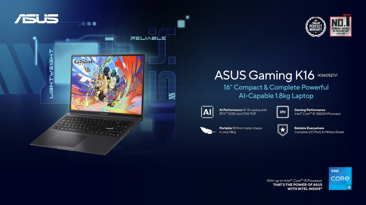 Review Asus V16, Laptop Gaming 10 Jutaan dengan RTX 50 Series